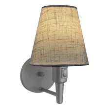 Arandela Cone Md2013cz C/ Int Liga Desliga Cúp Rustico Bege Estrutura Branco / Rustico Bege 110v/220v Foto mini 1
