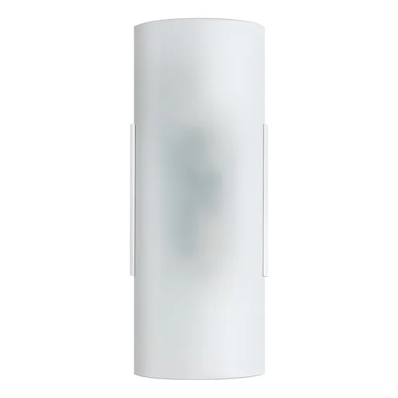 Arandela Creta Vidro Jateado Fosco Para 2 Lâmpadas E27 Opl Cor Branco /Jateado 110V/220V Foto 1