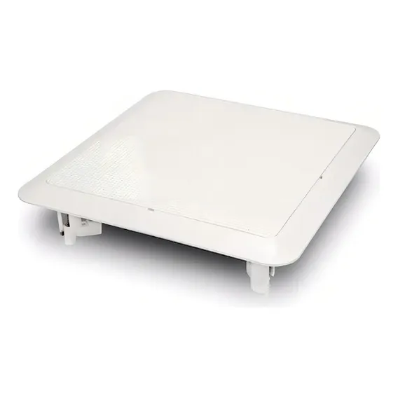 Arandela De Embutir Quadrada Pvc 6 Tela Perfurada Foto 1