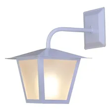 Arandela Externa Colonial Quadrada L4b Branca Cor Branco 110V/220V Foto mini 1
