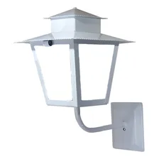 Arandela Externa Colonial Quadrada L6b - Branca Cor Branco 110V/220V Foto mini 1