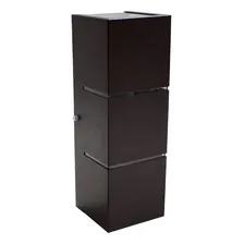 Arandela Focos Fachos Frisos 30cm P/ 2 Lâmpadas E27 St1286 Cor Marrom 127/220V Foto mini  3