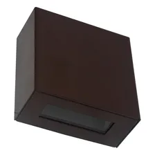 Arandela Led Externa Aluminio 2 Focos Slim Ar7 - I9led Foto  mini 1