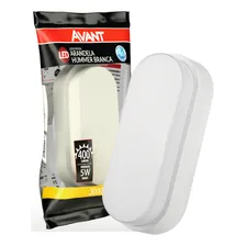 Arandela Led Hummer Branca 5w 3000k Ip65 Bivolt Avant Foto mini 1