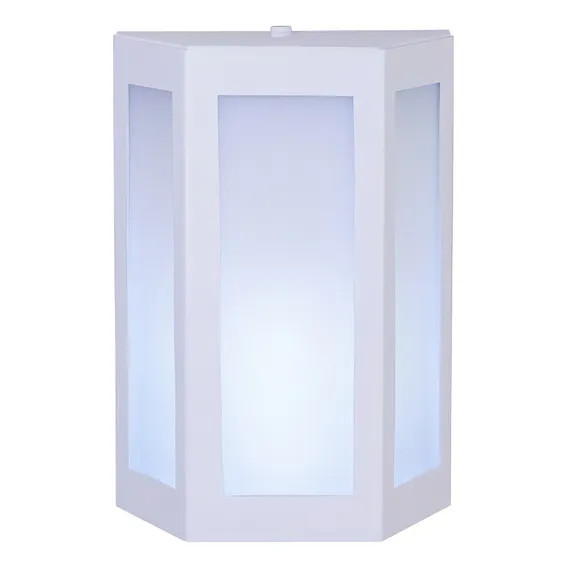 Arandela Luminaria Bolt Trapézio 291 Ideal Lustre Externo Cor Branco 110V/220V Foto 1