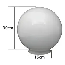 Arandela Luminária Colonial Globo Transparente 215 Cor Preto Foto mini  2