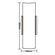 Arandela Luminária Embaú Camarim Vidro Fosco 30cm Taschibra Estrutura Branco 110V/220V Foto mini 4