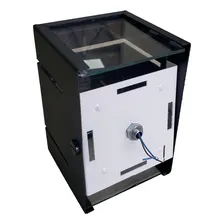 Arandela Luminária Frisada 2 Fachos G9 Ext/int Parede Muro Cor Preto Foto mini 4