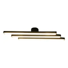 Arandela Plafon Led Luz Direta 50cm Triplo Moderno 110v Foto mini 1