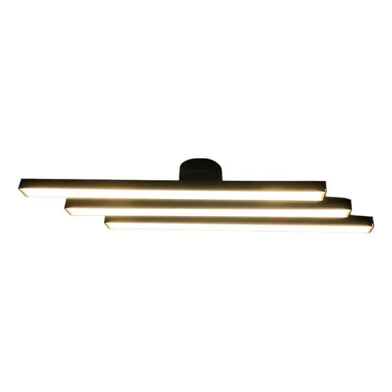 Arandela Plafon Led Luz Direta 50cm Triplo Moderno 110v Foto 1