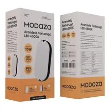 Arandela Tartaruga Modaza Led 15w, Branco Foto mini  3