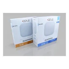 Arandela Tartaruga Quadrada 15w 6000k Parede/muro Ip65 Led Foto mini 3