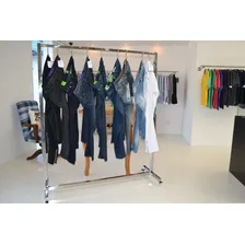 Arara Inox Móvel Desmontável Luxo Para Lojas Closet 1,2 M Foto mini 1