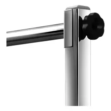 Arara Inox Móvel Desmontável Luxo Para Lojas Closet 1,2 M Foto mini 4