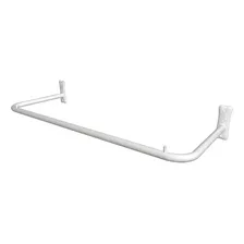 Arara Parede Cabideiro Closet Reta 1.20 Branco Premium Foto mini  2