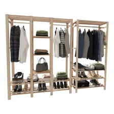 Araras Para Roupas Organização Pratica Multiuso Foto mini 1