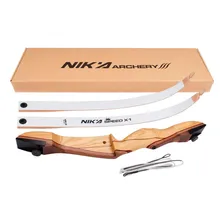 Arco Recurvo Destro 70 Pol. 30 Libras Nika Archery Foto mini 4