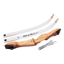 Arco Recurvo Destro 70 Pol. 30 Libras Nika Archery Foto mini  2