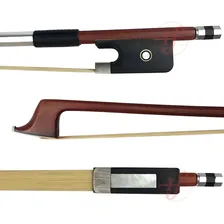 Arco Viola Tarttan Corpo Hardwood Octogonal E Talão Ébano Foto mini 1