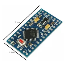 Arduino Pro Mini Compativel Atmega328 16mhz 5v Com Foto mini  3