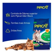 Areia Higiênica Pipicat Classic 12kg Foto mini 4