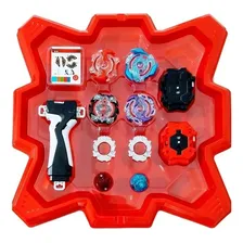Arena Beyblade Combate 2 Beyblade 2 Lançador 4troca Foto mini  3