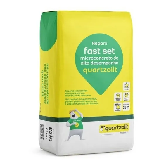 Argamassa Reparo Rapido  Fast Set Saco 25kg Foto 1