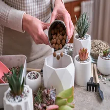 Argila Expandida Para Jardinagem E Decoração - Pacote 4kg Foto mini 4
