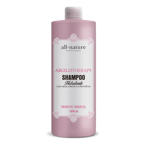Argilotherapy Shampoo Hidratante Argila Branca All Nature Foto 1