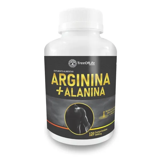 Arginina + Alanina 100caps 1000mg No2 Oxido Nitrico Foto 1