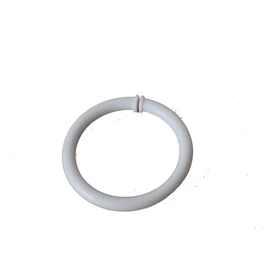 Argola Para Balão Gás Hélio - Com 50 - Branco Foto 1