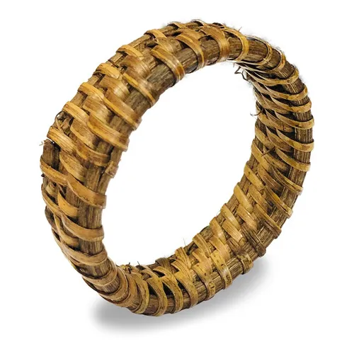 Argola Para Guardanapo De Rattan Decoração Mesa Foto 1