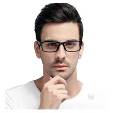 Armação De Óculos Masculina Grau Sol Polarizado Clip On 6x1 Cor Preto Foto mini  3