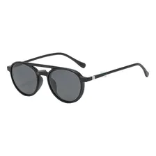 Armação De Óculos Masculino Feminino Grau Sol Clip On 6 Em 1 Cor Preto Foto mini  3