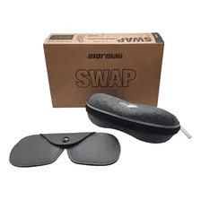 Armação Mormaii Swap 4 M6112afl55 Clip-on Preto Fosco M6112 Foto mini  2