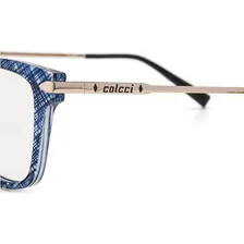 Armação Oculos Grau Colcci Frida C6097k7655 Azul Translucido Foto mini  2
