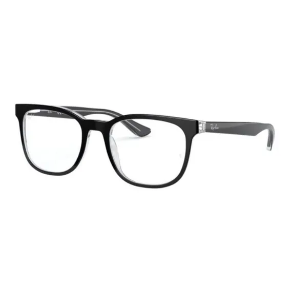Armação Oculos Grau Ray Ban Rb5369 2034 52 Preto Brilho Foto 1