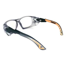 Armação Óculos Segurança Para Lentes D Grau Ótima Qualidade Cor Laranja Tamanho 54 Foto mini  3