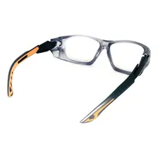 Armação Óculos Segurança Para Lentes D Grau Ótima Qualidade Cor Laranja Tamanho 54 Foto mini 4