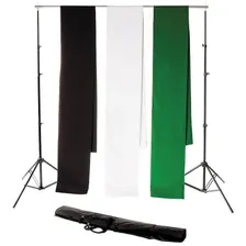Armação Tecido Fundo Infinito Completo Estudio Fotografico Foto mini  2