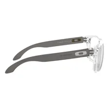 Armação Oculos Grau Oakley Holbrook Transparente Cinza Foto mini 4