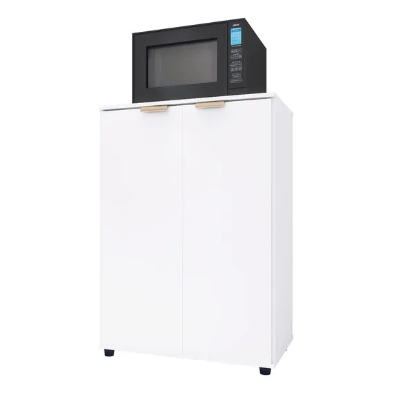 Armário 2 Portas Organizador 95cm Com 3 Prateleiras - Ref 4010 Foto 1