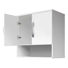 Armário Aéreo 2 Portas - Suspenso - Com Nicho Organizador Foto mini 4