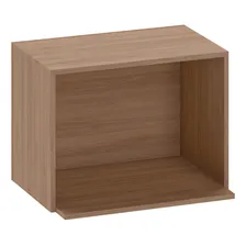 Armário Aéreo 58 Cm Com Nicho Micro Ondas Etna Poliman Cor Carvalho Oak Foto mini 1