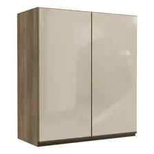 Armário Aéreo 80 Cm Kappesberg Maxxi, 2 Portas - G765 Cor Nogal Foto mini 1