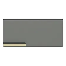 Armário Aéreo 80cm 1 Porta Basculante Cozinha Ej Foto mini 2