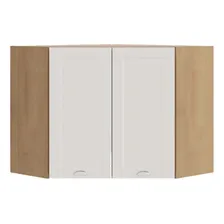 Armario Aereo Canto Obliquo 2 Portas 75 Cm Cd685 Branco Dtal Foto mini 1
