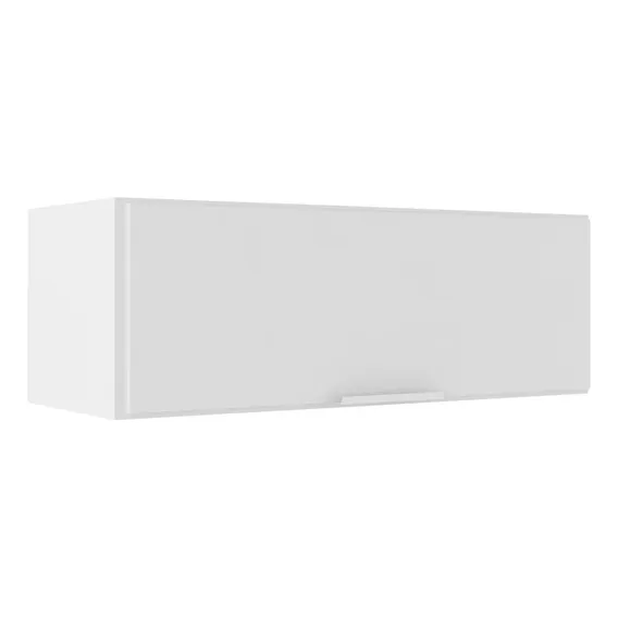 Armário Aéreo Cozinha Lavanderia 70cm 01 Porta Basculante Cor Branco Foto 1