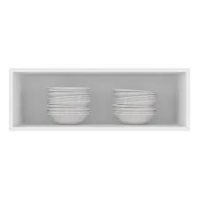 Armário Aéreo Cozinha Lavanderia 70cm 01 Porta Basculante Cor Branco Foto mini 3