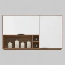 Armário Aéreo Firenze 120cm 2 Portas - Nicho Ac Foto mini  3